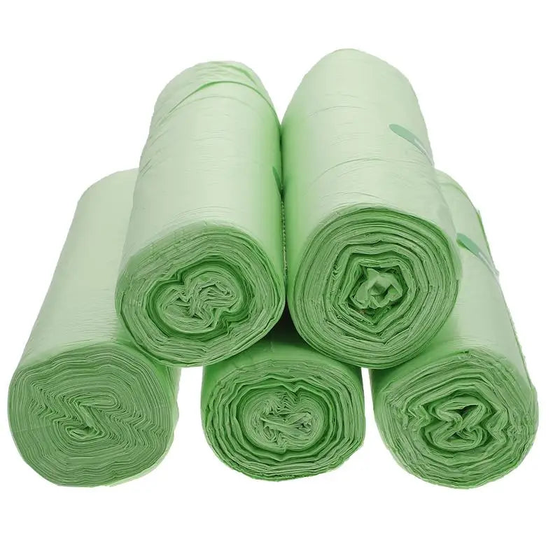 100 Biodegradable Small Trash Bags – 60×50cm – Eco-Friendly, Leakproof Kitchen & Office Can Liners